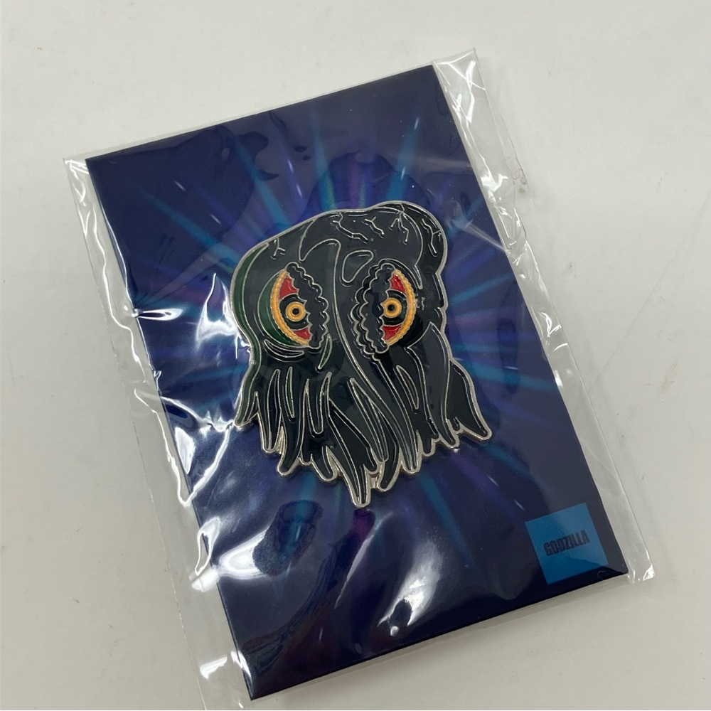 Mondo Tom Whalen Godzilla Hedorah Enamel Pin